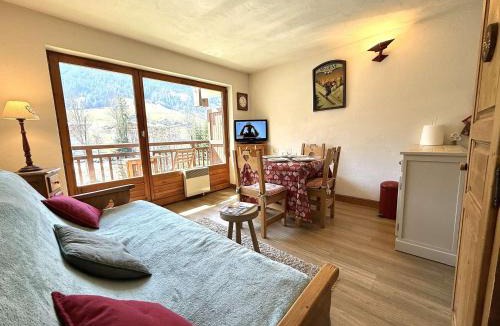 Praz-sur-Arly Apartment | Studio Cabine à Praz-Sur-Arly - 4 pers, Parking, Proche Centre et Pistes - FR-1-603-32