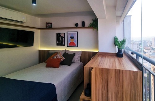 Tucuruvi Apartment | Studio Café Metro Tucuruvi SP