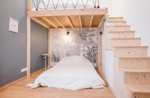 Cœur de Ville Apartment | Studio calme centre mezzanine confortable "Vichy mon amour" dans la Villa Marie Céline