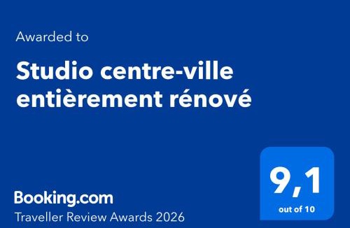 Mortagne-au-Perche Apartment | Studio centre-ville entièrement rénové