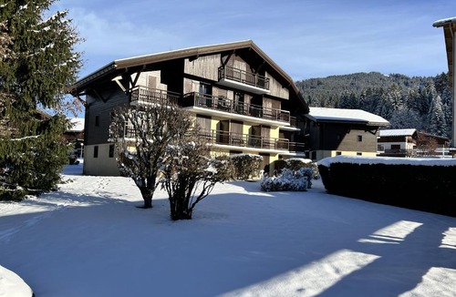 Demi-Quartier Apartment | Studio Chalet des Pistes Megève