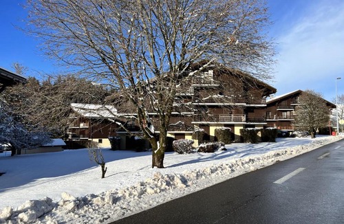 Demi-Quartier Apartment | Studio Chalet des Pistes Megève