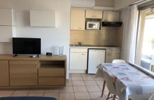 Saint-Raphael Apartment | Studio clim. proche plage, commerces & gare avec WiFi, parking en option - FR-1-466A-15