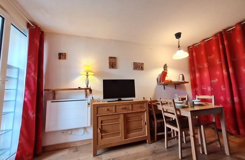 Mont-de-Lans Apartment | Studio close to the ski slopes, 4ppl, mountain view