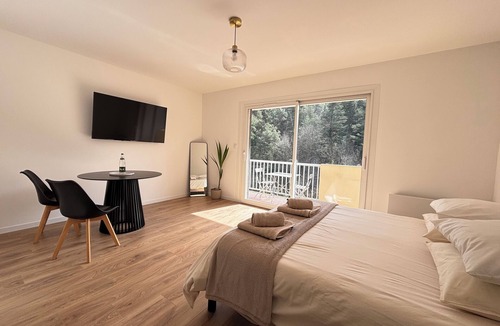 Vals-les-Bains Apartment | Studio close to the Spa and Park