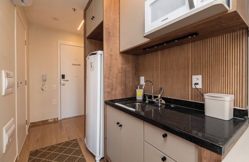 Vila Pompeia Apartment | Studio com Academia a 350 m do Allianz Parque