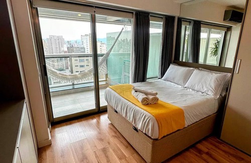 Vila Buarque Apartment | Studio com Vista Incrível 22º Andar