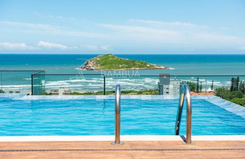 Centro Apartment | Studio com Café no 1º Dia, Ar quente, a 500m do Mar, Piscina Borda Infinita, Academia, Terraço com Vista, Self Check-in e Lavanderia
