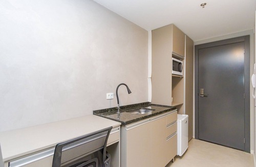 Matriz Apartment | Studio com Sacada All You Need ALL0305