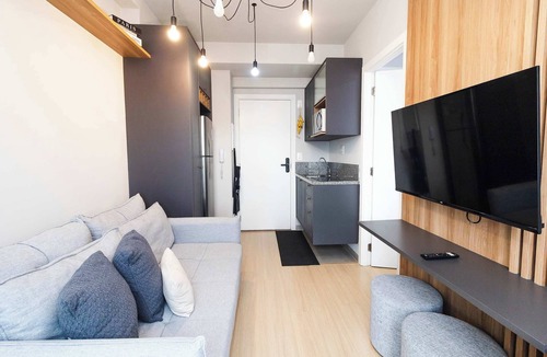 Vila Olimpia Apartment | Studio Completo na Av. Santo Amaro | NI1802