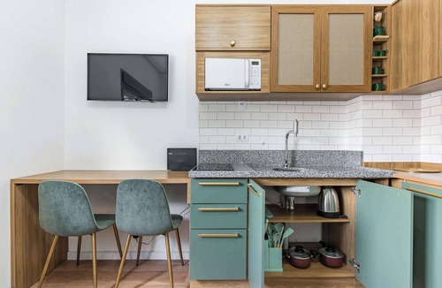 Sao Paulo Apartment | Studio Completo 500m do Metrô Borba Gato | #AD201