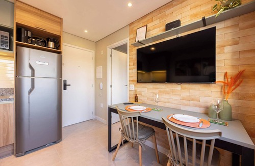 Sao Paulo Apartment | Studio Completo a 500m do Metrô Borba Gato | AD503