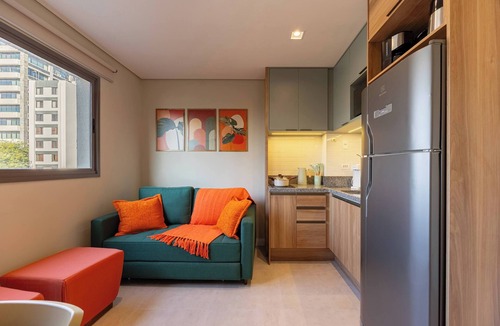 Sao Paulo Apartment | Studio Completo a 500m do Metrô Borba Gato | AD503