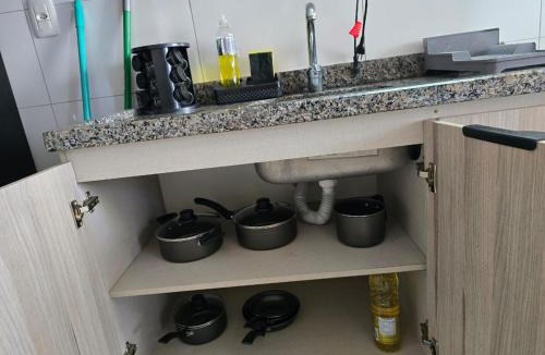 Centro Apartment | Studio Completo, Centro, Próximo a Hospitais, Vaga