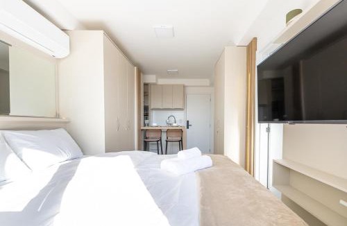 Matriz Apartment | Studio CompletoNovo com Piscina, Acad e Coworking