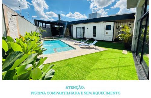 Santa Barbara d'Oeste House | Studio Container Sbo 1, Ar, Mini cozinha e Piscina compartilhada