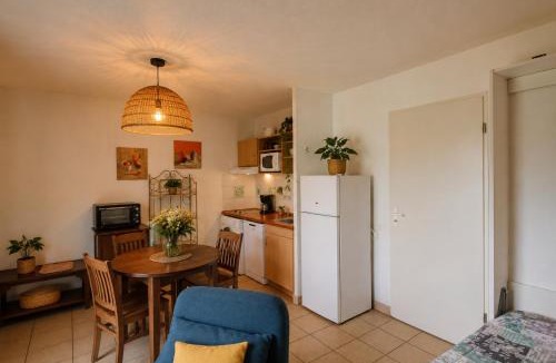 Prayssac Apartment | Studio cosy avec piscine terrasse jardin et vélos à Prayssac