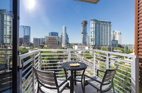 West End Apartment | Studio Deluxe/Presidential Condo, Sleeps 4, in downtown, Wyndham Austin Resort!