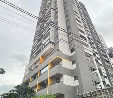 Belenzinho Apartment | Studio design premium com Varanda e Home office