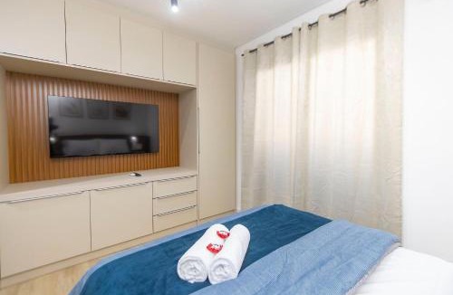 Matriz Apartment | Studio em prédio com piscina no centro - LOG0311