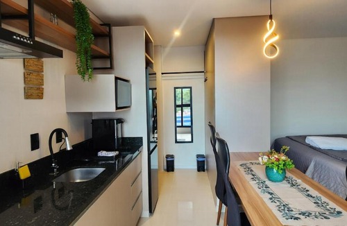 Saguacu Apartment | Studio Executivo c/Academia e Market 24h