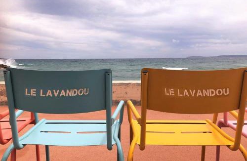Le Lavandou Apartment | Studio face mer avec parking privé - Le Lavandou - FR-1-251-252