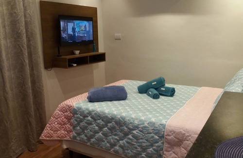 Jose Menino Apartment | Studio facing the beach. Air conditioning and wifi
