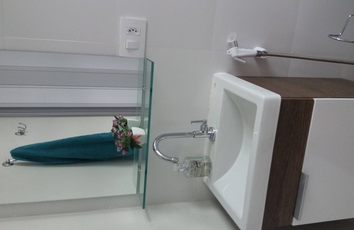 Jose Menino Apartment | Studio facing the beach. Air conditioning and wifi