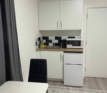 Tottenham Green Apartment | Studio flat private bathroom wc and kitchenette