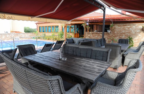 Caska Apartment | Studio flat with a swimming pool Caska, Pag (AS-4109-a)