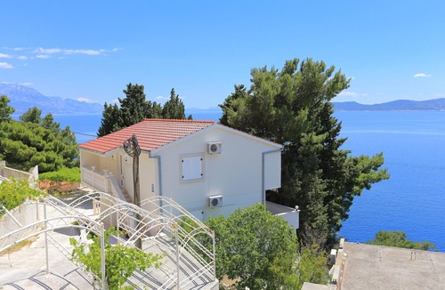 Marusici Apartment | Studio flat with balcony and sea view Marušići, Omiš (AS-18497-b)