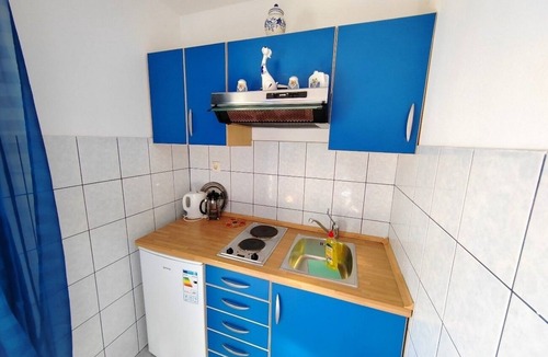Barbat na Rabu Apartment | Studio flat with balcony and sea view Barbat, Rab (AS-22217-a)