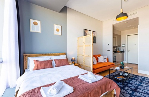 Atasehir Apartment | Studio Flat with Panoramic City View in Atasehir