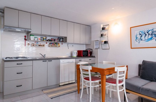 Klenovica Apartment | Studio flat with terrace and sea view Klenovica, Novi Vinodolski (AS-5530-a)