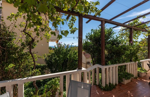 Igrane Apartment | Studio flat with terrace Igrane, Makarska (AS-22690-d)
