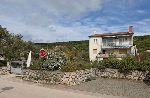 Punat Apartment | Studio flat with terrace Punat, Krk (AS-5410-a)