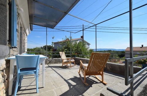 Skrbcici Apartment | Studio flat with terrace Skrbcici (Krk) (AS-20440-b)