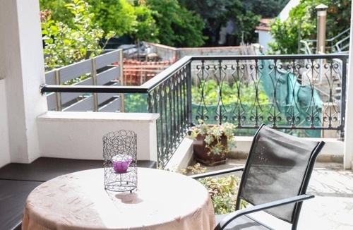 Pefkochori Apartment | Studio 'For 2 with Sea View 1' with View, Wi-Fi and Air Conditioning
