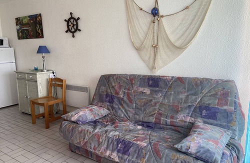 Cap d'Agde Apartment | Studio for 4 with pool and parking 1200m from the beach