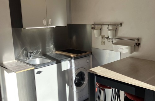 Saint-Gervais-les-Bains Apartment | Studio with balcony 5 minutes from the center and shops. Pets welcome