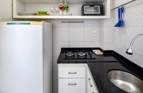 Leme Apartment | Studio front ocean view in Leme for 2 people