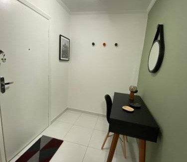 Gonzaga Apartment | Studio Gonzaga 1 Quadra da Praia