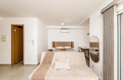 Centro Apartment | Studio Harmonia Ar Cond/Centro/Piscina/Academia