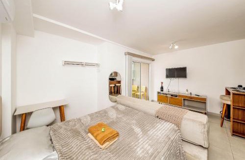 Centro Apartment | Studio Harmonia Ar Cond/Centro/Piscina/Academia