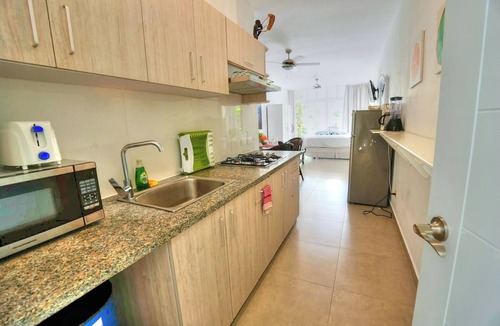 ProCab Apartment | Studio in Cabarete, No. 14, with 2 Pools & Jacuzzi