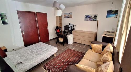 Saleilles Apartment | Studio indépendant proche de toutes commodités à 10 min des plages