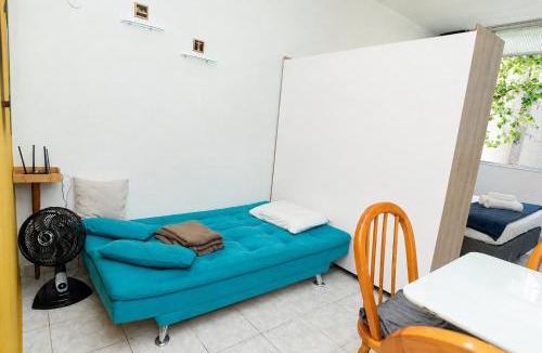 Laranjeiras Apartment | Studio Largo do Machado – 100m Metro + Washer