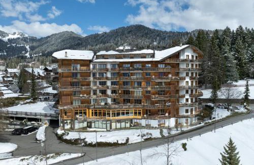 Villars-sur-Ollon Apartment | Studio Le Bristol B36 by Interhome