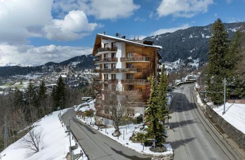 Villars-sur-Ollon Apartment | Studio Le Bristol B36 by Interhome