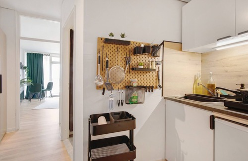 Antonsviertel Apartment | Studio 'Loft 28 - Green' with Balcony and Wi-Fi